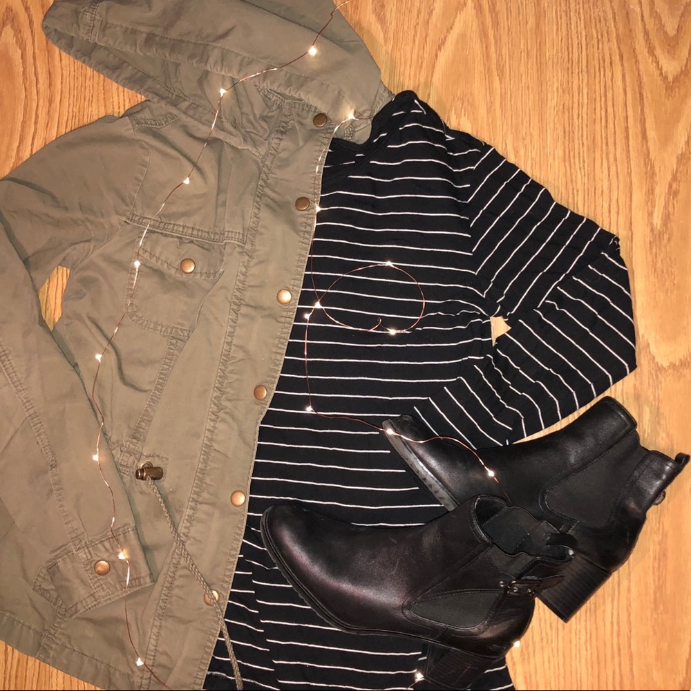 Army Cinched Waist Jacket